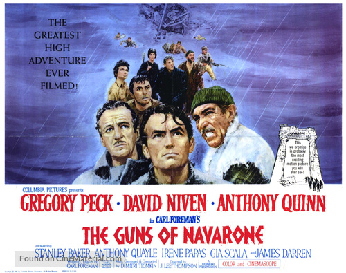 The Guns of Navarone - Movie Poster