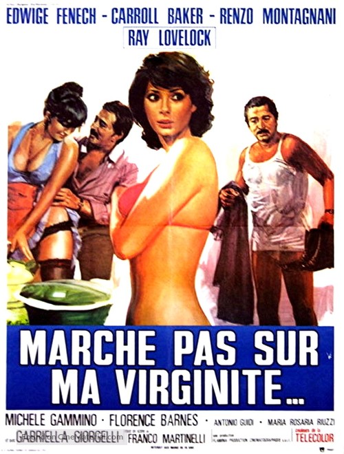 La moglie vergine - French Movie Poster