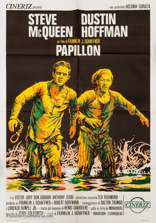 Papillon - Italian Movie Poster