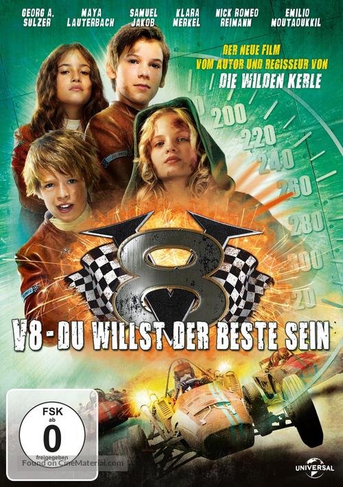 V8 - Du willst der Beste sein - German DVD movie cover