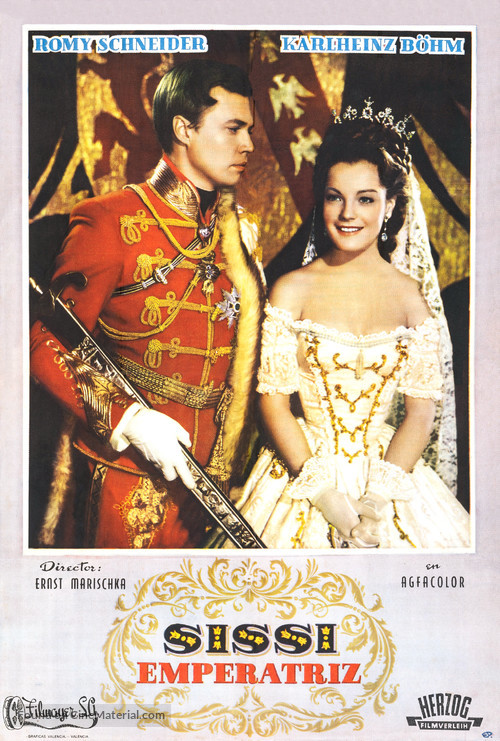 Sissi - Die junge Kaiserin - Spanish Movie Poster