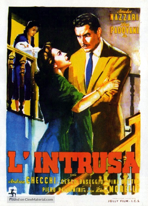 L&#039;intrusa - Italian Movie Poster