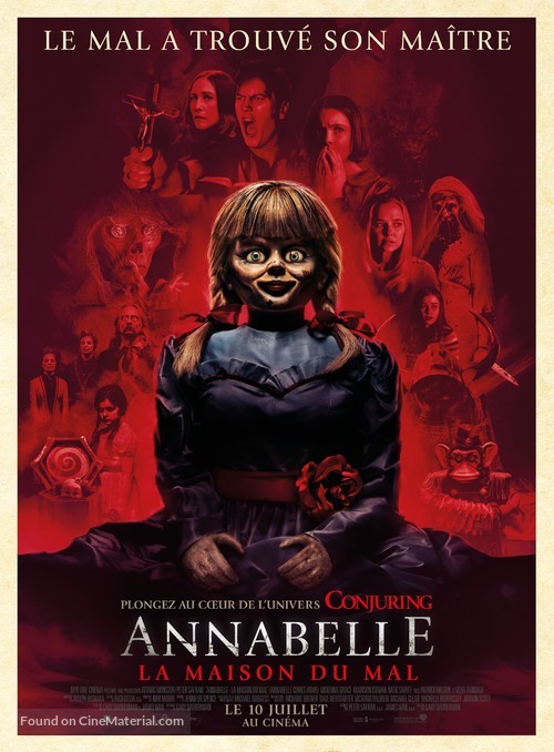 Annabelle Comes Home - French Movie Poster