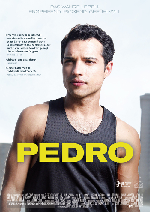 Pedro - German Movie Poster