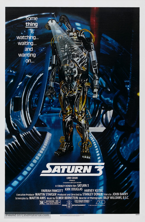 Saturn 3 - Theatrical movie poster