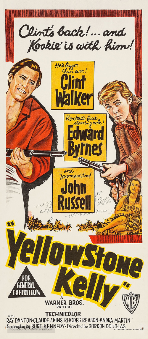 Yellowstone Kelly - Australian Movie Poster