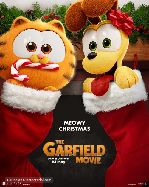 The Garfield Movie (2024) Singaporean movie poster