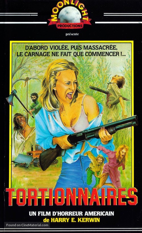 God&#039;s Bloody Acre - French DVD movie cover