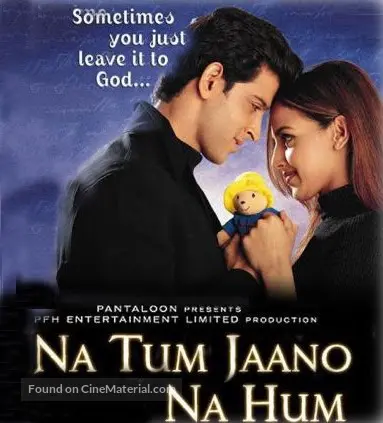 Na Tum Jaano Na Hum - Indian Movie Poster