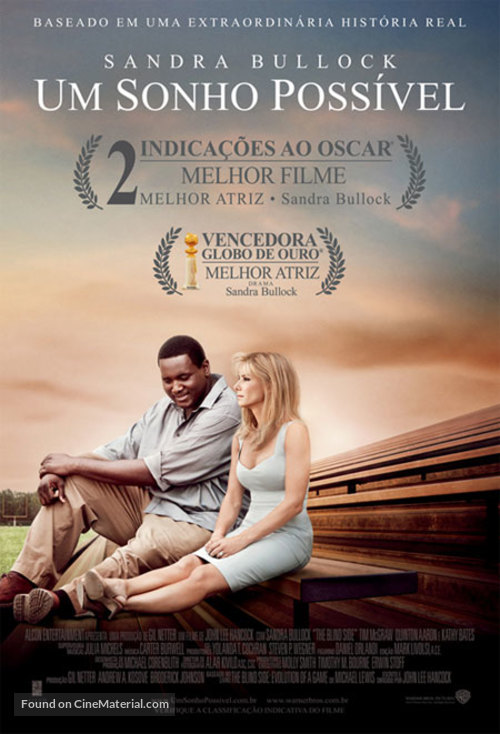 The Blind Side - Brazilian Movie Poster