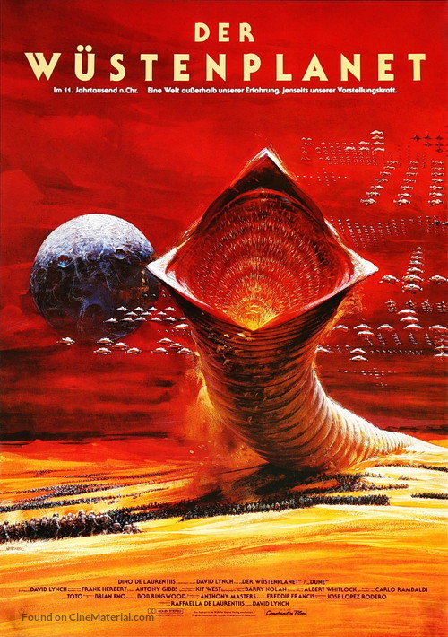 Dune - German Movie Poster