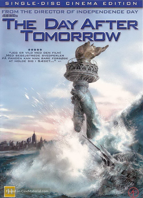 The Day After Tomorrow - Danish DVD movie cover