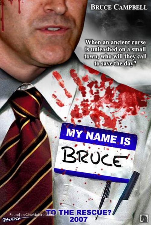 My Name Is Bruce - poster