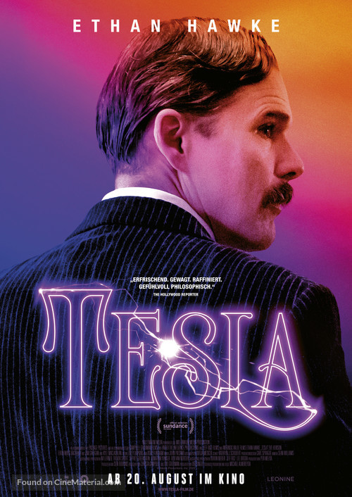 Tesla - German Movie Poster