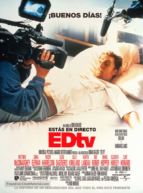 Ed TV - Spanish Movie Poster