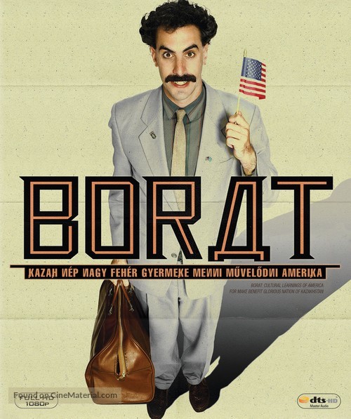 Borat: Cultural Learnings of America for Make Benefit Glorious Nation of Kazakhstan - Hungarian Blu-Ray movie cover