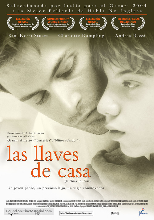 Le chiavi di casa - Spanish Movie Poster