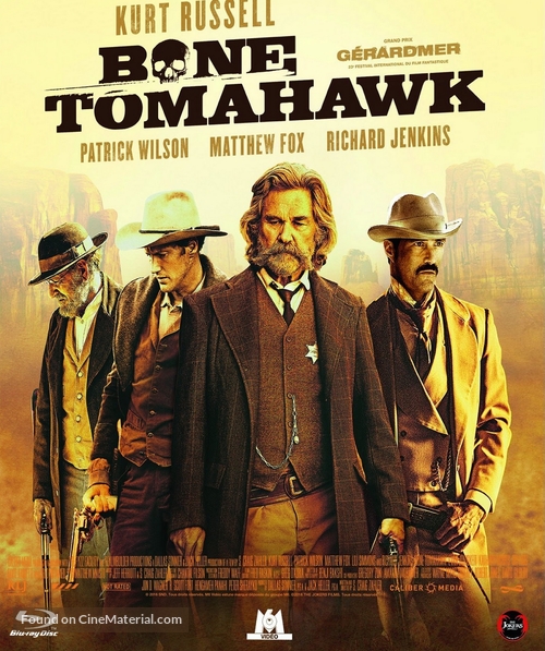 Bone Tomahawk - French Blu-Ray movie cover