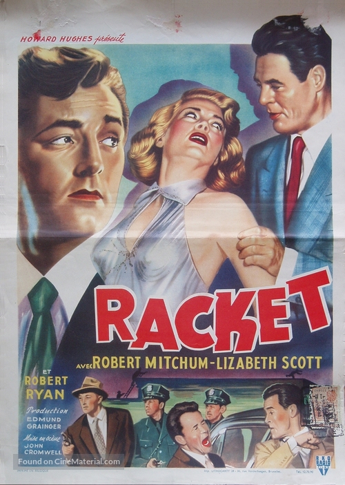 The Racket - Belgian Movie Poster