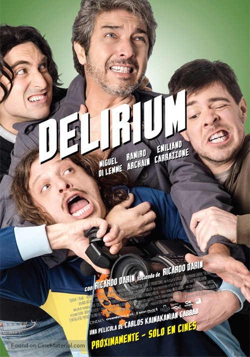 Delirium - Argentinian Movie Poster