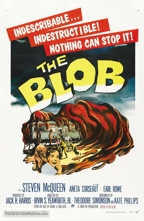 The Blob - Movie Poster