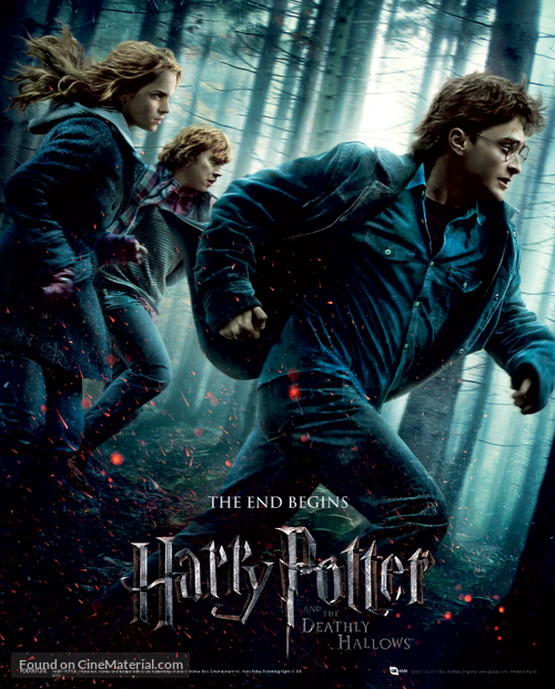 Harry Potter and the Deathly Hallows - Part 1 - British Movie Poster