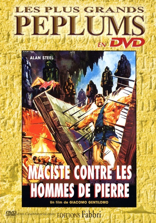 Maciste e la regina di Samar - French Movie Cover