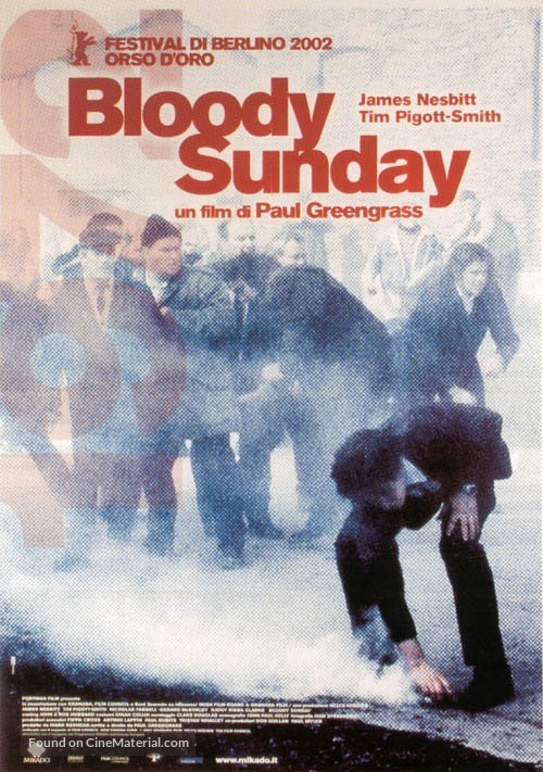 Bloody Sunday - Italian Movie Poster