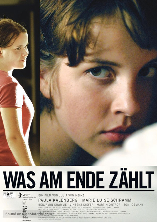 Was am Ende z&auml;hlt - German poster