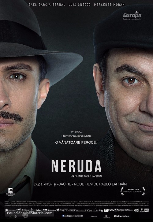 Neruda - Romanian Movie Poster