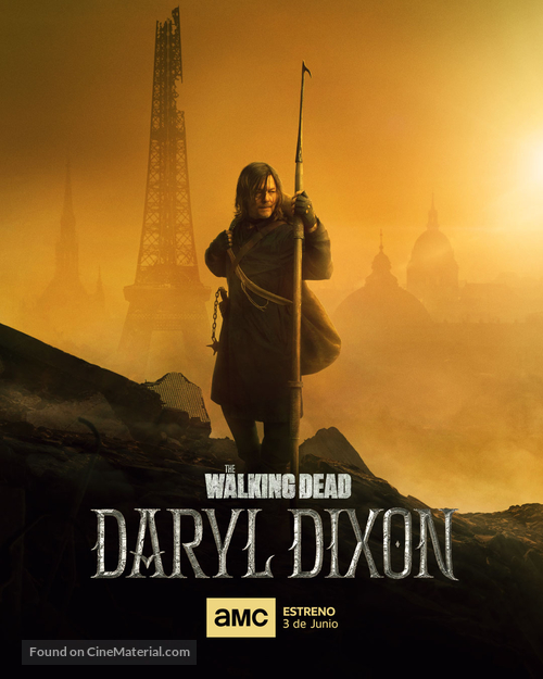 &quot;The Walking Dead: Daryl Dixon&quot; - Mexican Movie Poster