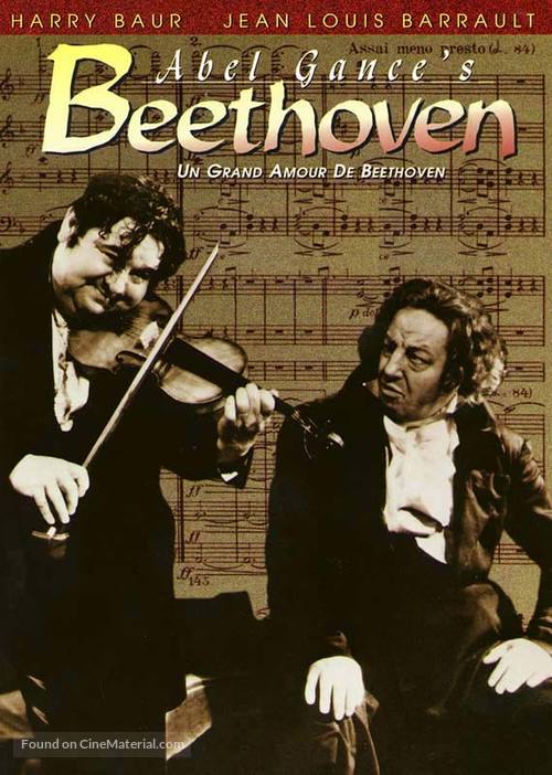 Un grand amour de Beethoven - DVD movie cover