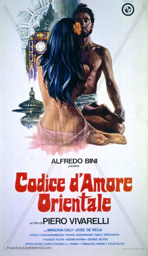 Codice d&#039;amore orientale - Italian Movie Poster