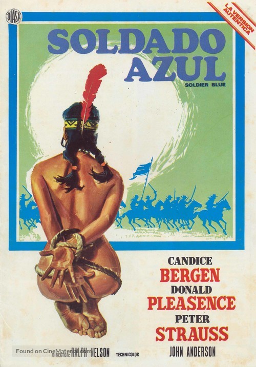 Soldier Blue - Spanish Movie Poster