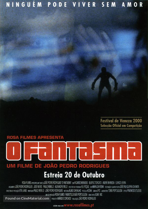 O Fantasma - Portuguese Movie Poster