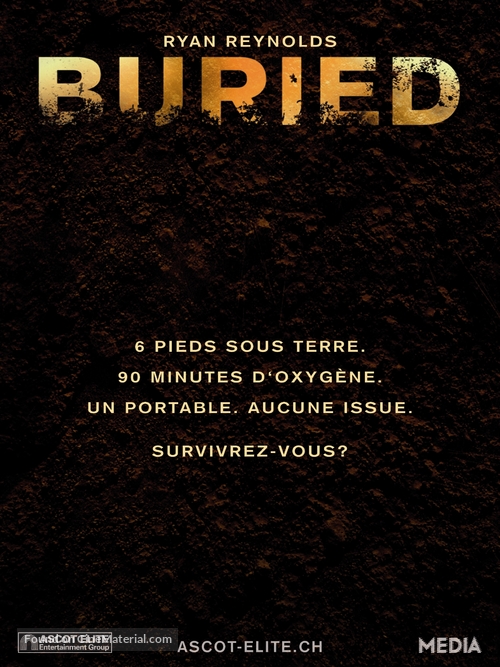 Buried - Swiss Movie Poster