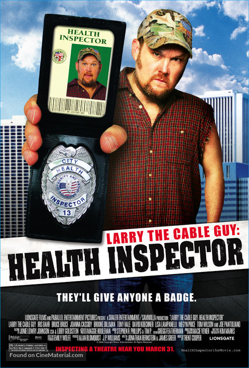 Larry the Cable Guy: Health Inspector - Movie Poster