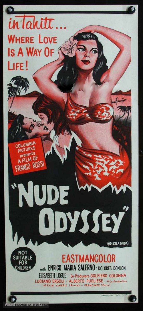 Odissea nuda - Australian Movie Poster