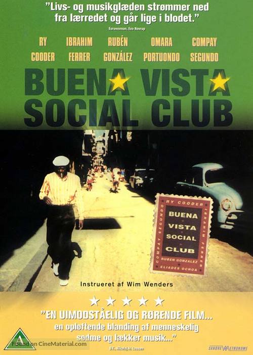 Buena Vista Social Club - Danish DVD movie cover