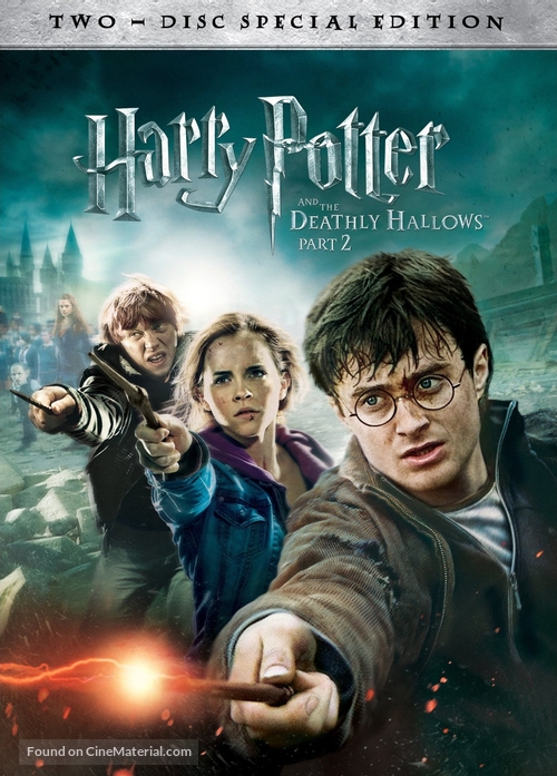 Harry Potter and the Deathly Hallows - Part 2 - DVD movie cover