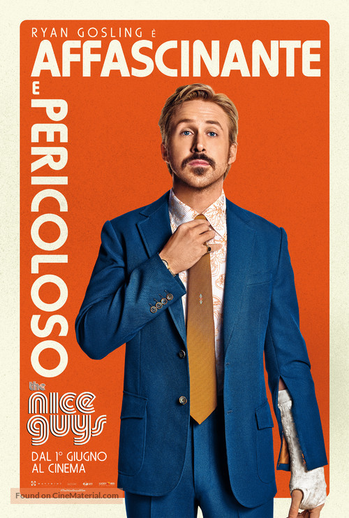 The Nice Guys - Italian Movie Poster
