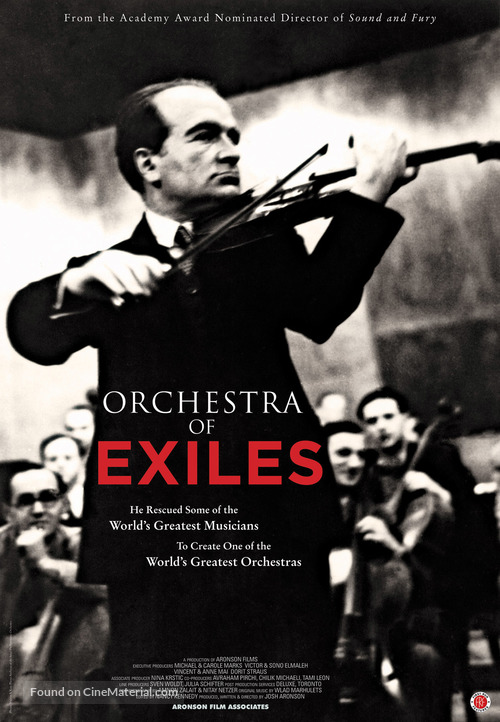 Orchestra of Exiles - Movie Poster