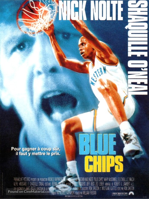 Blue Chips - French Movie Poster