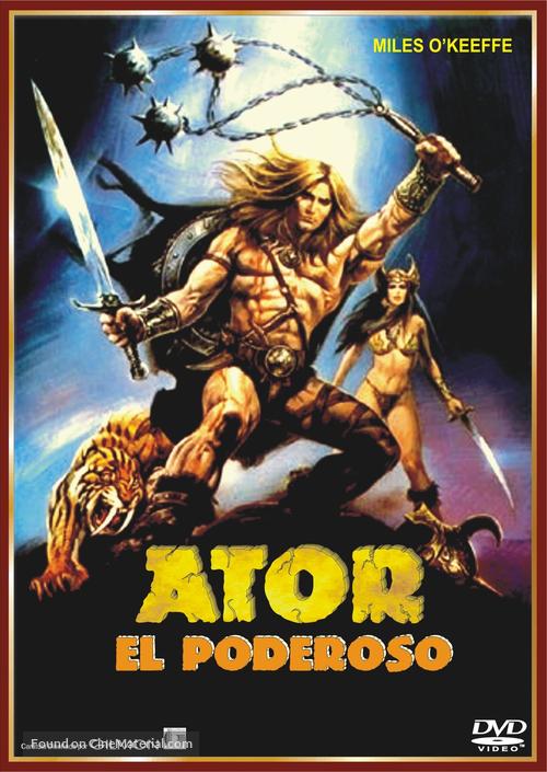 Ator l&#039;invincibile - Spanish DVD movie cover