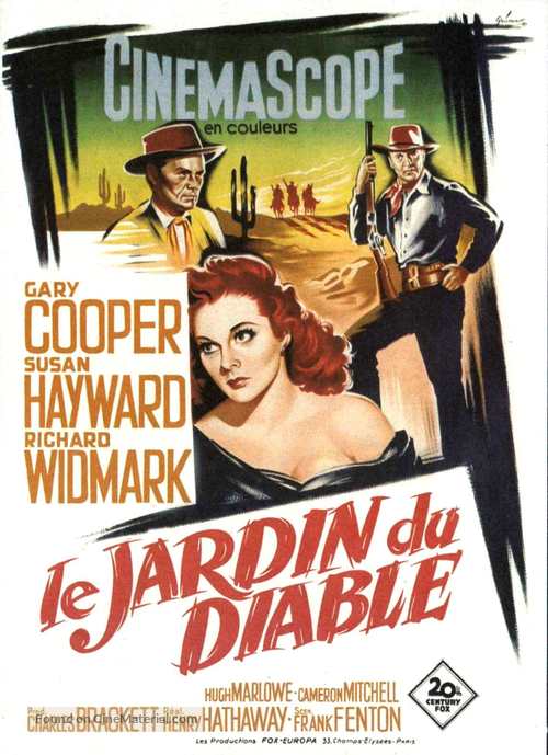 Garden of Evil - French Movie Poster