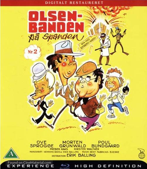 Olsen-banden p&aring; spanden - Danish Blu-Ray movie cover