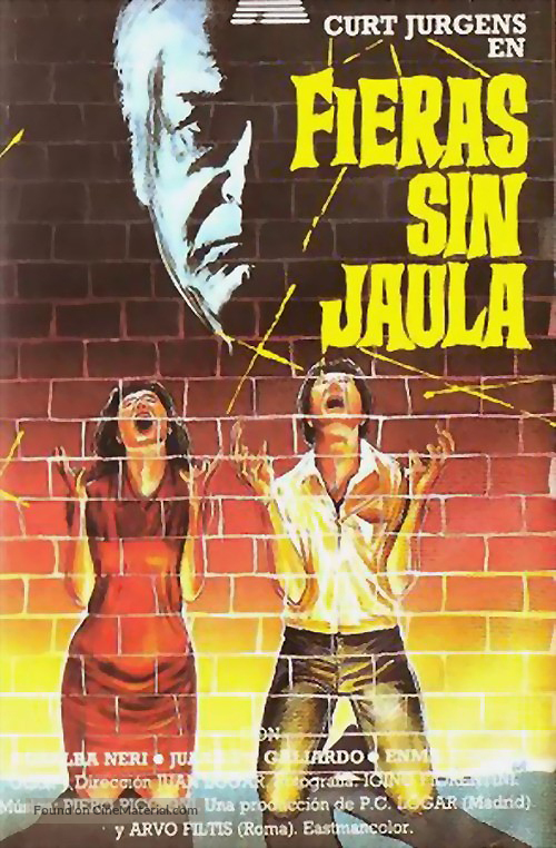 Fieras sin jaula - Spanish Movie Poster