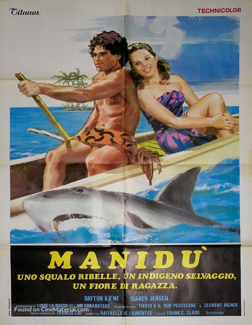 Beyond the Reef - Italian Movie Poster