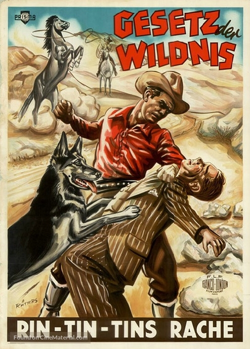 Law of the Wild - German Movie Poster