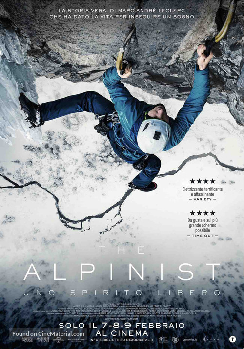 The Alpinist - Italian Movie Poster